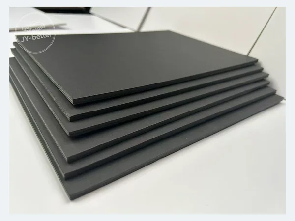 Black Foam Board with JY-better branding