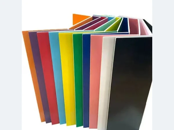 Customer-provided colorful Tri-fold Foam Board product photo