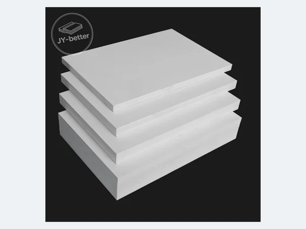 White PVC Foam Board with JY-better branding